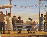 Jack Vettriano the Pier painting